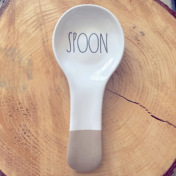 Dublé Spoon Rest SPOON Rae Dunn Sand Sandy Handle - Picture 2 of 5